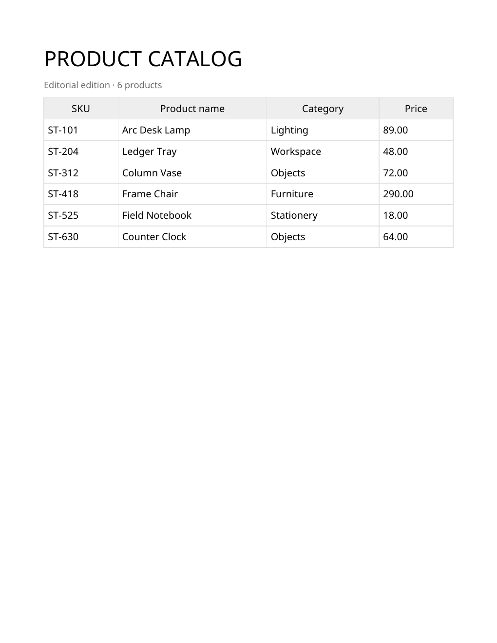Catalog Studio