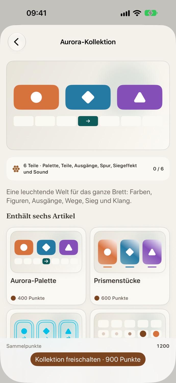 Details einer Switch-Exit-Sammlung