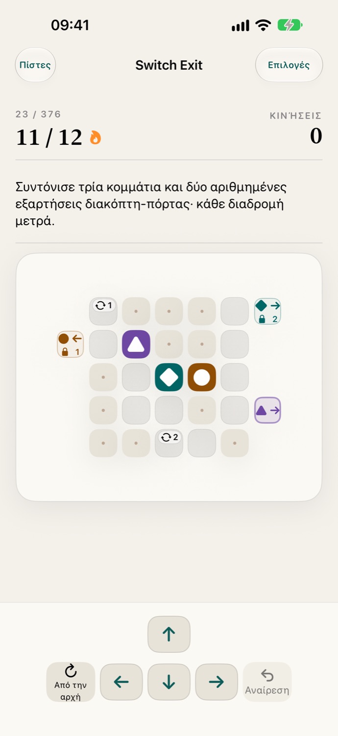Πίστα Switch Exit με κομμάτια, πύλες και αντίστοιχες εξόδους